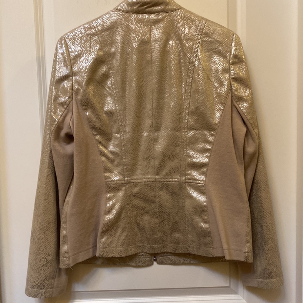 Chico's Metallic Python Jacket - Picture 3 of 11
